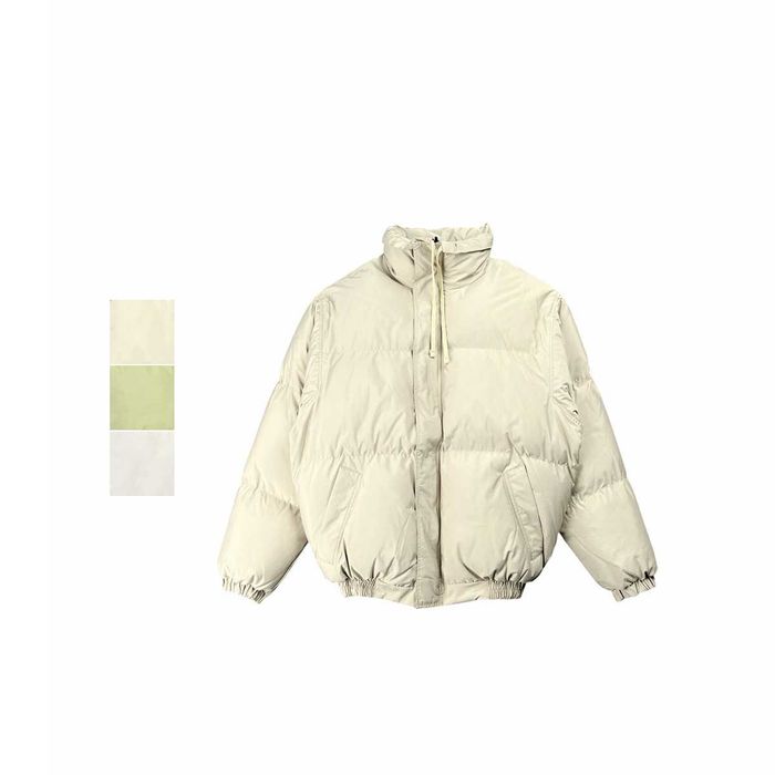 Пуховик Fear Of God Essentials Puffer Jacket Charcoal \ Green \ Moss