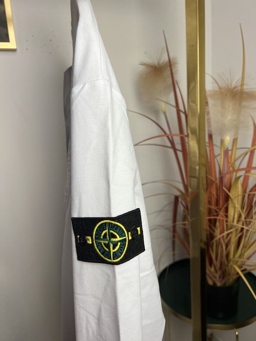 Bluza Stone Island XXL biala męska Nowa