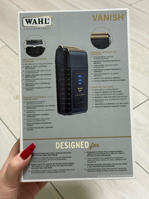 WAHL Vanish Professional — новий шейвер, повний комплект