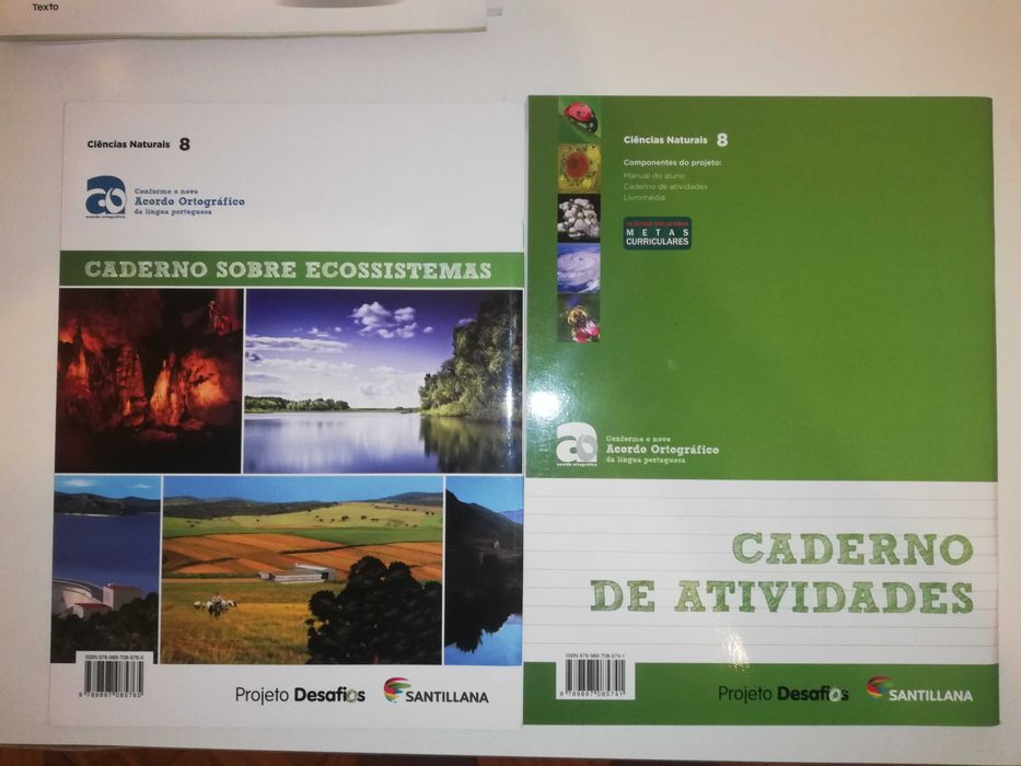 Natural Sciences 8 - 8th grade (Santillana) - Workbook (brand new)64585884939137121