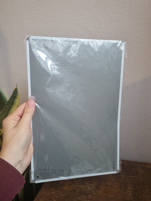 Tablica ozdobna metalowa tabliczka