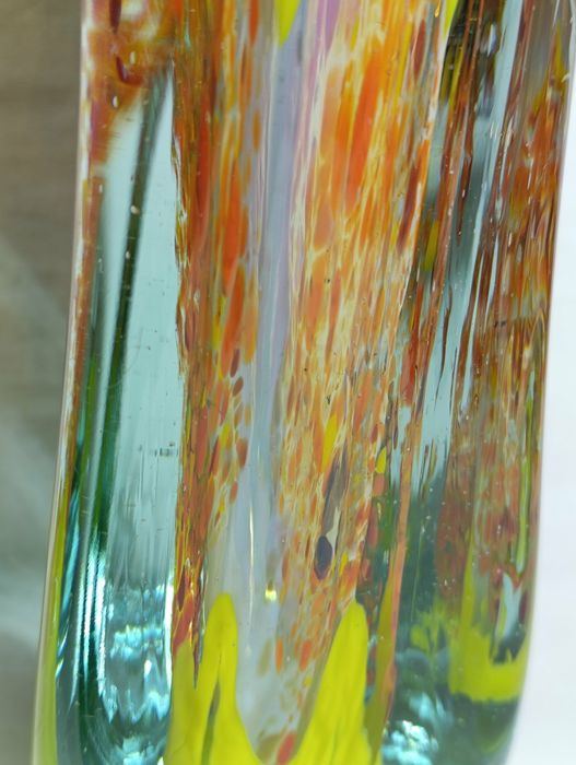 Ваза склянна,важка ЛКСФ.