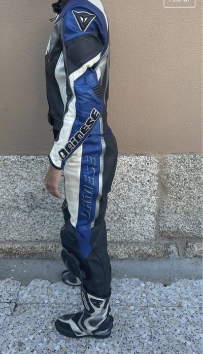 Fato Dainese couro Mulher