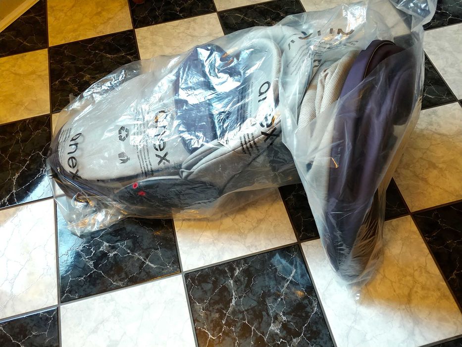 Wózek spacerowy 2w1 Anex Sport Discovery Limited Fiolet Ekoskóra