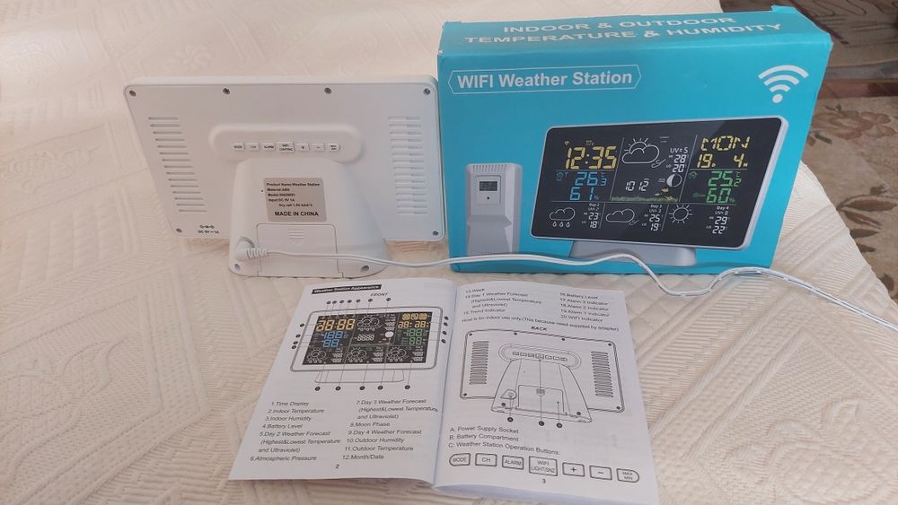 Метеостанція  Tuya Wifi Smart Weather Station