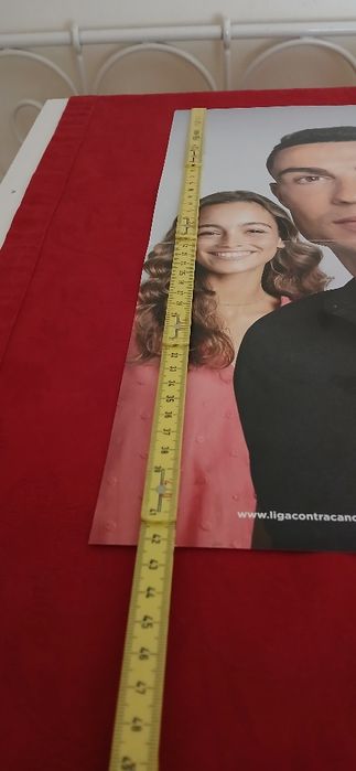 Cartaz da Liga Portuguesa contra o Cancro-Cristiano Ronaldo