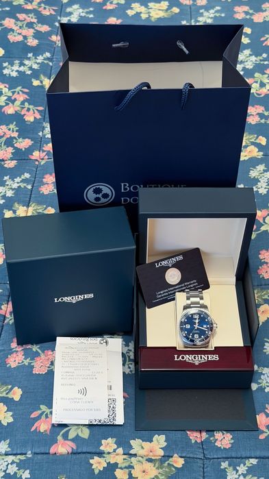 LONGINES HYDROCONQUEST 41mm AUTOMÁTICO – de 22/01/2026 - PREÇO FINAL