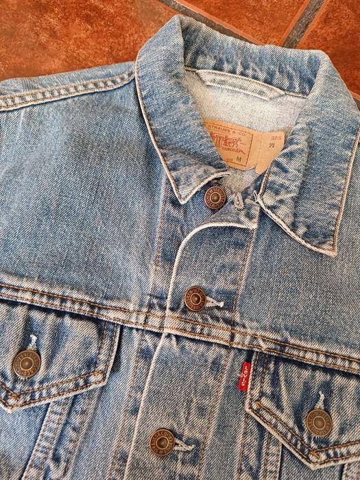 Blusão de ganga Levis feminino tam M