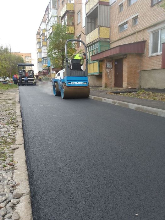 Асфальтування доріг, дворів, тротуарів. Житомир і область