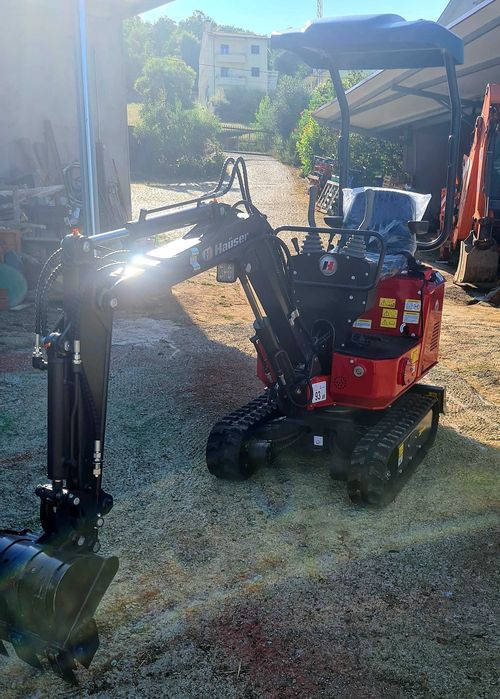 Mini retro escavadora XR10 Hauser