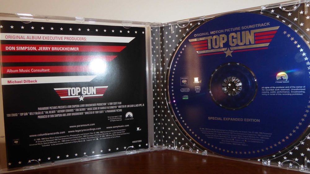 Top Gun Original Motion Picture Soundtrack Special Expanded Edition CD