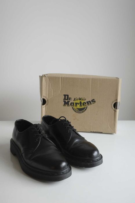 шкіряні черевики Dr. Martens 1461 Mono чорні унісекс розмір 39