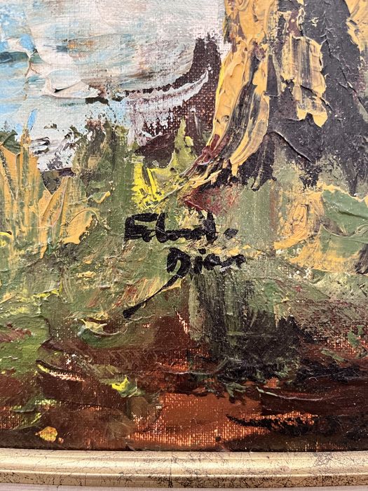 Quadro velho , 30+ anos , Edurdo Dias , Paisagem