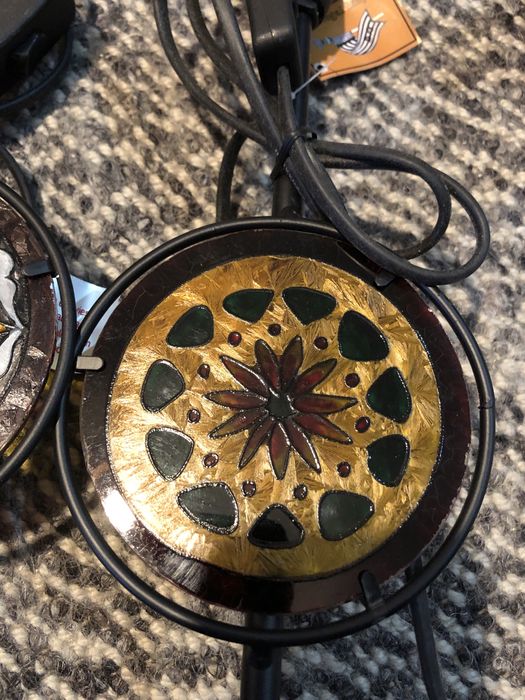 Candeeiros novos UNICOS vitrais