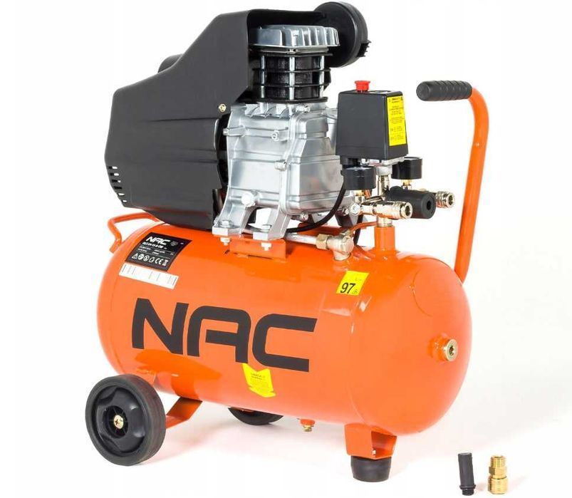 Компресор повітряний NAC OLC-24-15-K-OW 24 л масляный компрессор