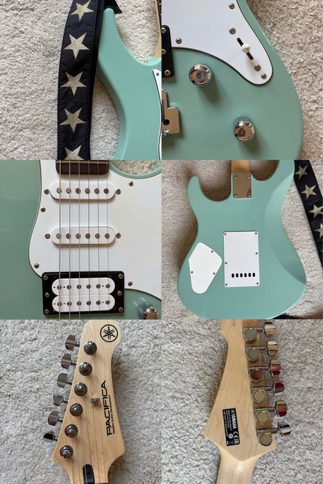 Yamaha Pacifica 112V + Fender Mustang LT25