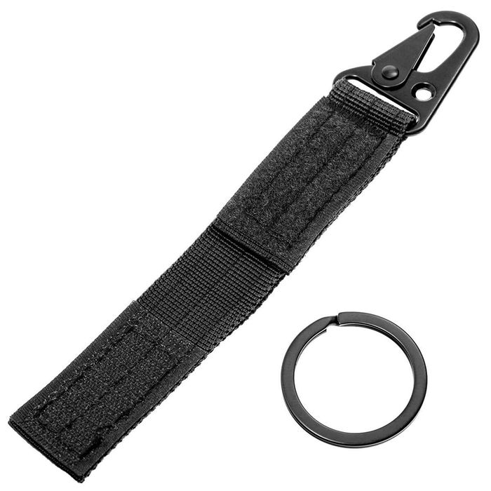 Brelok karabińczyk Badger Outdoor - keychain carabiner black