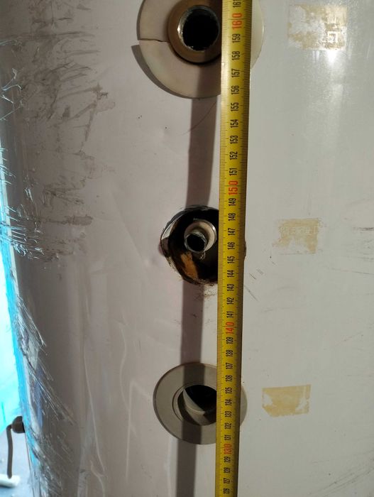 Накопительный бойлер косвенного нагрева. 300 литров.