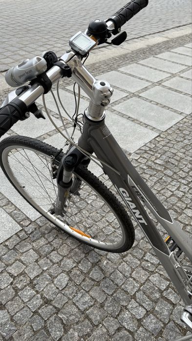 Rower Giant stebrny SLX