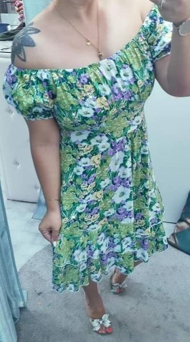 Vestido curto de verão