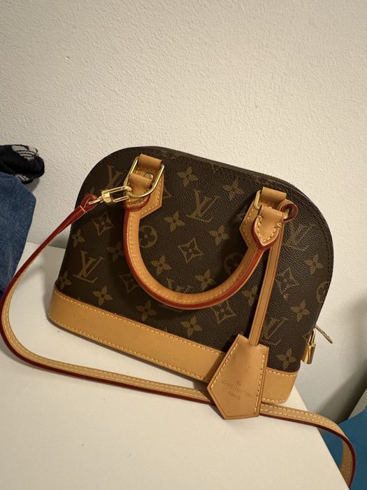 mala louis vuitton castanha