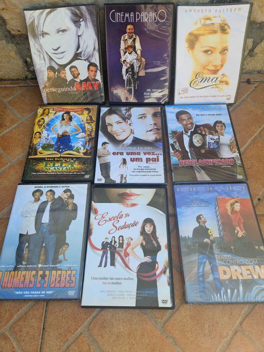 DVD's antigos novos