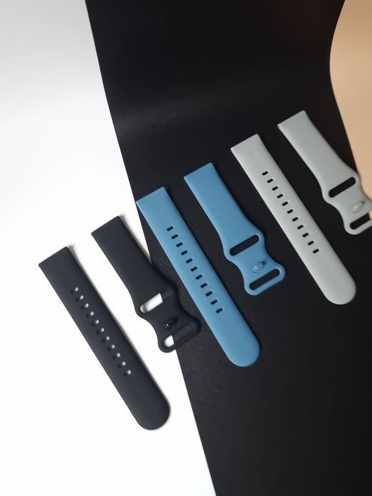 Pasek 3× silikonowy 22 mm do Samsung,Huawei Watch, Amazfit