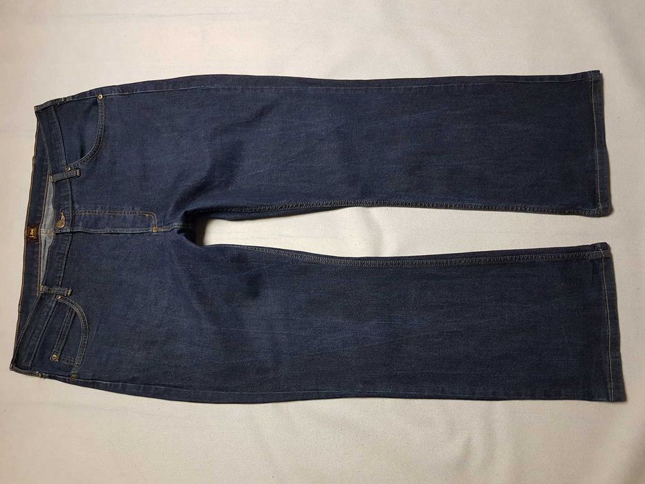 LEE - DENVER / Bootcut roz. W42L32 pas 111 cm Igła Stan ^