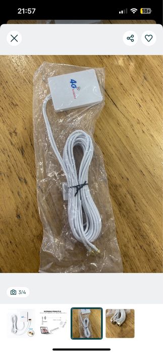 Antena LTE 4G - Novo