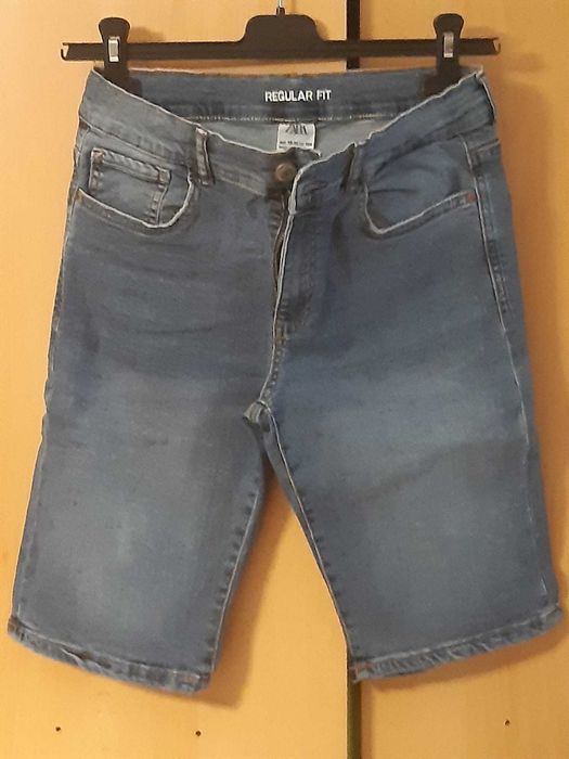 Calções Ganga Zara 13/14 Anos