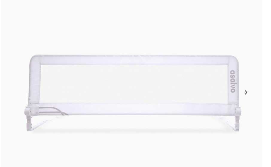 Barreira De Cama 150 Cm Nord White Asalvo (ZIPPY)