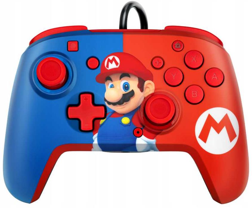 Pad przewodowy Mario Nintendo Switch prezent