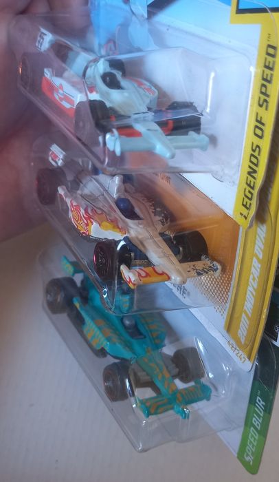 Conj 3 hot wheels Indy 500 oval