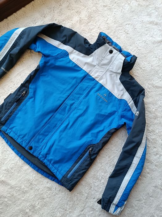 Niebieska kurtka sportowa narciarska Bergson Supra-Tex rozmiar L