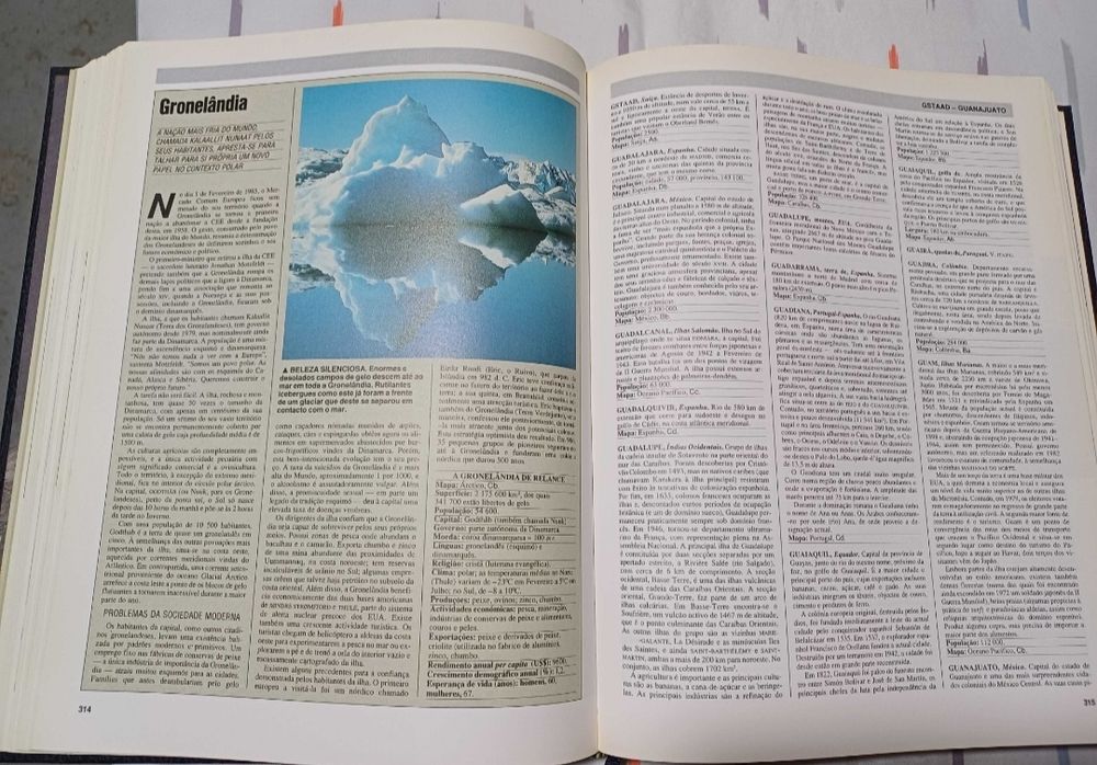 Livro - Enciclopédia Geográfica