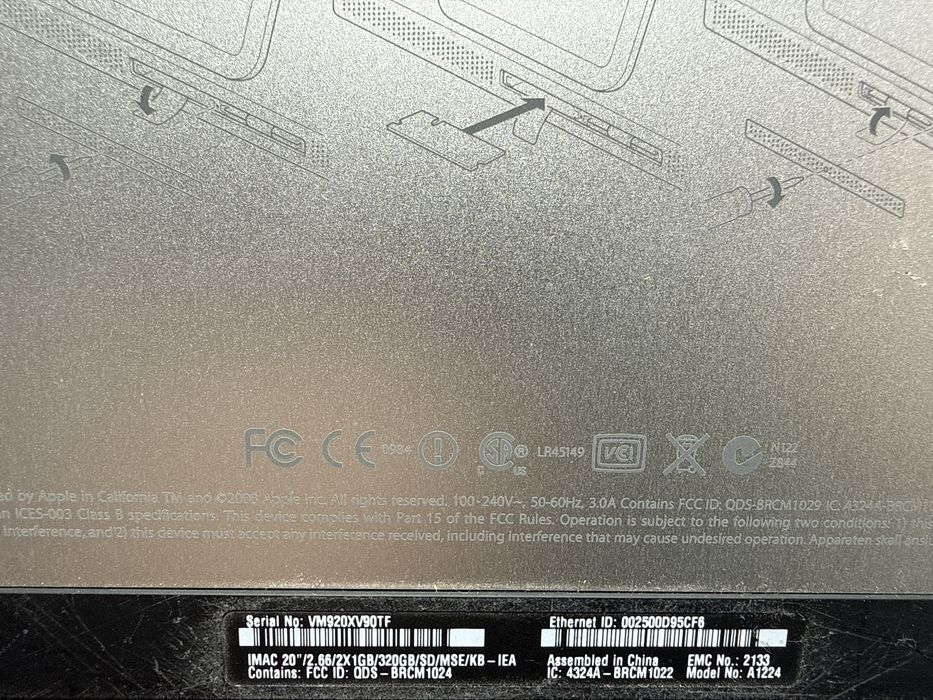 Apple iMac A1224