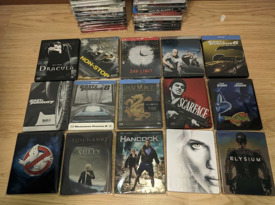 Filmes Steelbook blu-ray