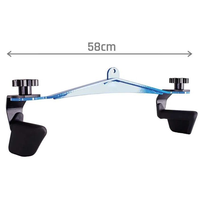 Ergonomiczne uchwyty do maszyn siłowych, zestaw ze stojakiem