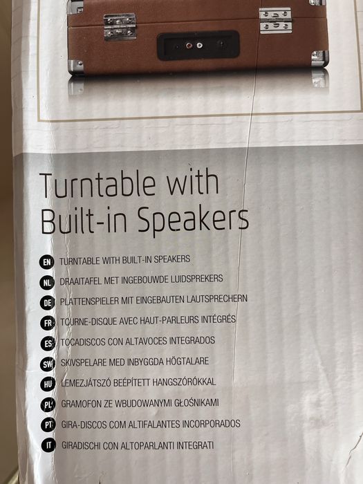 Gira-Discos Portatil