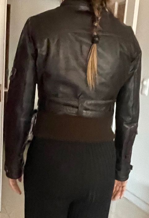 Casaco de pele Mango