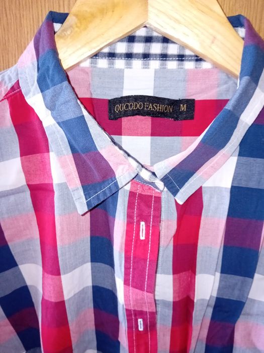 Koszula damska w kratę rozmiar M