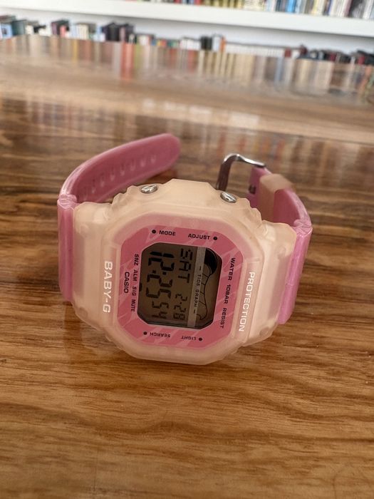Casio Baby-G BLX-560 G-LIDE | Półprzezroczysty Różowy