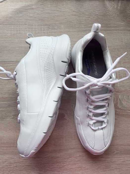 Шкіряні кросівки skechers archfit (США) оригінал!