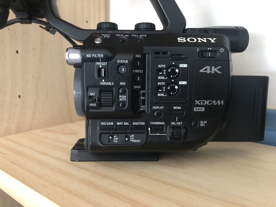 Sony FS5 com RAW upgrade 4K