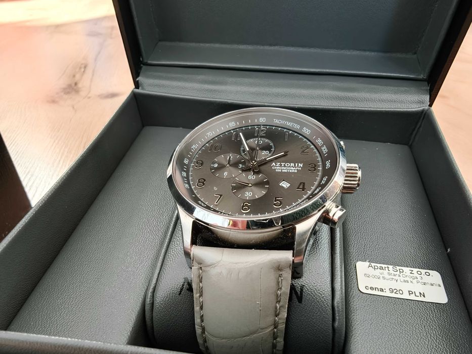 Zegarek Aztorin A044.G180 - Szkło szafirowe - Toruń