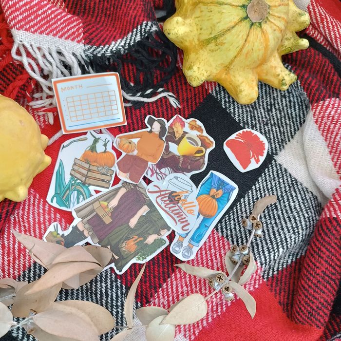 Дизайнерські стікери наліпки для скрапбукінгу оформлення альбомів