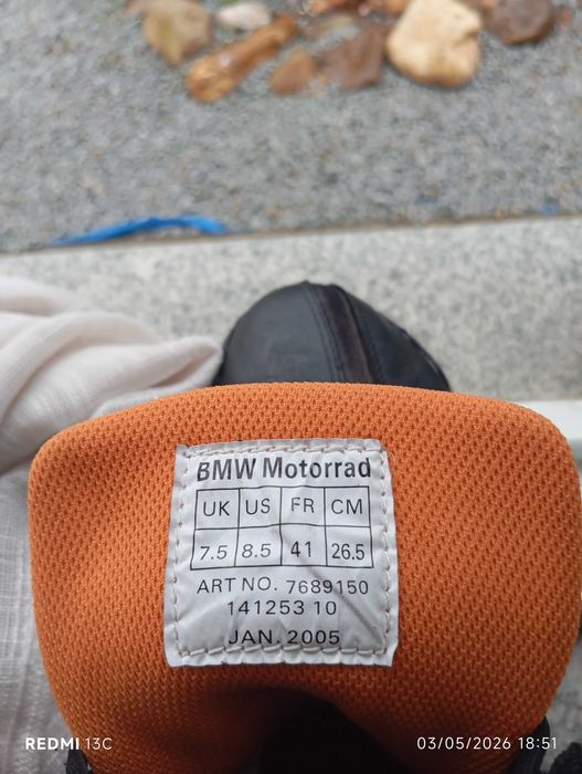 Botas BMW motorrad pele
