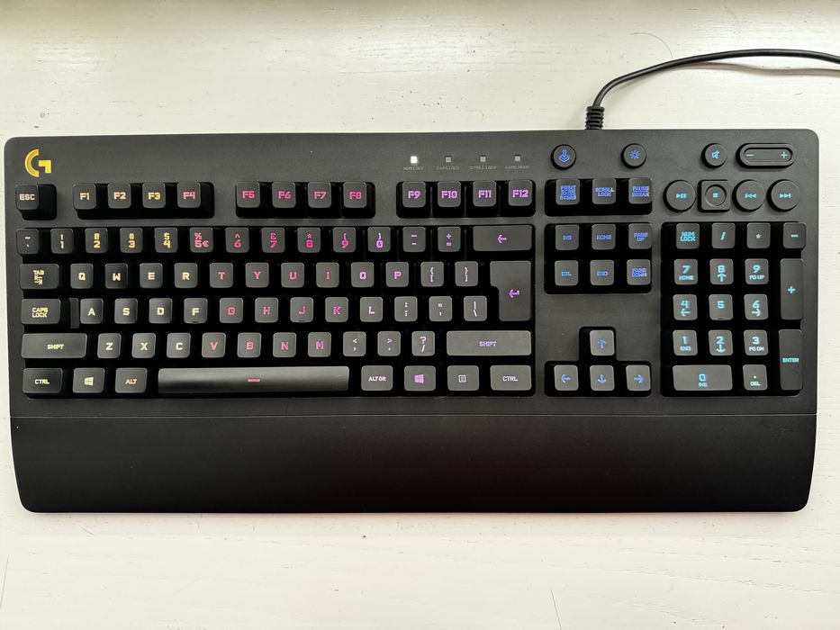 Клавіатура дротова Logitech G213 Gaming Keyboard USB ENG
