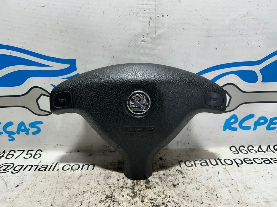 Airbag Volante Condutor GM Opel Astra Zafira 90437571 1998 - 2005
