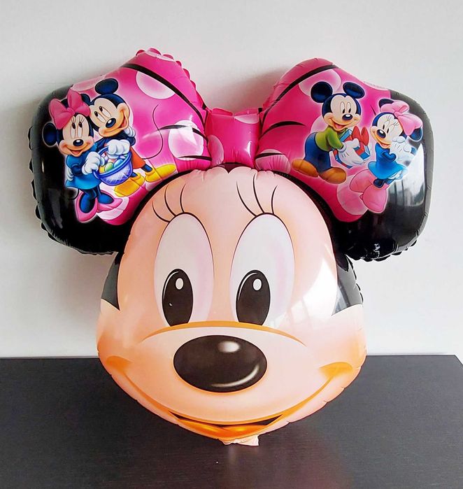 Balão Minnie com laço